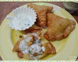 A picture of step 2 of #Aloo_k_SAMOSA..!! #RamadanKiTayari.