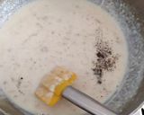 A picture of step 2 of Walnut Caramel Firni.