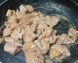 A picture of step 4 of Chilli chicken.