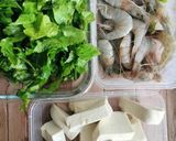 Foto langkah ke 1 dari resep Gulai Pakis Udang Tahu.