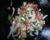 Foto langkah ke 3 dari resep Tumis kembang tahu.