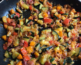 Foto del paso 2 de la receta: Espaguetis con verduras y jamón