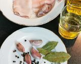 Foto del paso 2 de la receta Calamares confitados en Aceite de oliva virgen extra