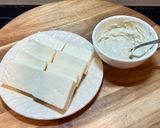 A picture of step 1 of Paneer Makhmali Tikka.