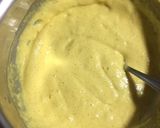 A picture of step 4 of Khaman Dhokla.