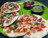 A picture of step 5 of Veg uttapam.