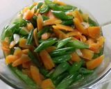 Foto langkah ke 6 dari resep Tumis oseng Buncis wortel.