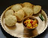 A picture of step 8 of Spicy Luchi & Spicy Potato curry.