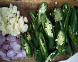 Foto langkah ke 2 dari resep Oseng daun pepaya & daun singkong.