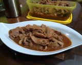 Foto langkah ke 4 dari resep Beef Jamur Teriyaki.