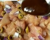 Une image de l'étape 8 de Quesadilla-crêpe au poulet  sauce Barbecue🌮🥞.