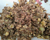 Foto del paso 3 de la receta: 78.🥮Empanada de morcilla, patata, huevo🥔🥚y masa murciana