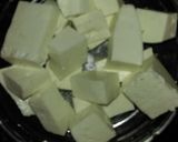 A picture of step 2 of Paneer Kolhapuri.
