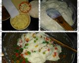 A picture of step 1 of Leftover Rice Barfi.