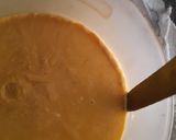 A picture of step 4 of Mango icecream burfi.