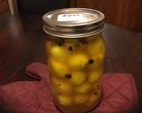 A picture of step 2 of California Farm Pickled Pearl Onions.