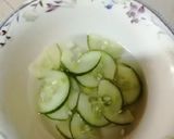 A picture of step 2 of Pickled cucumber sauce.