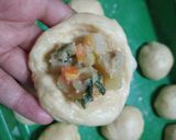 Foto langkah ke 2 dari resep Roti Goreng isi Sayuran.