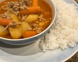 A picture of step 13 of Hubby's Pork Massaman Curry.