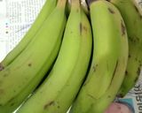 A picture of step 1 of Raw Banana Laccha.