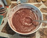 Foto del paso 6 de la receta: Torta vegana de cacao y limón con maní 🍫🍋