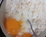 Hình bước làm 1 của món Cơm chiên trứng