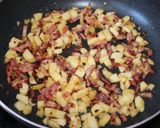 Almás-baconös rizs recept fázis 3 fotója
