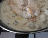 Foto del paso 4 de la receta: Pechuga de pollo a la crema