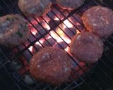 A picture of step 4 of Home-made flame grilled beef burgers 🍔.