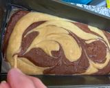 A picture of step 9 of Orange marble wheat cake.