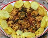 صورة لخطوة 4 من وصفة دولمة السبانخ و البطاطس🥘
