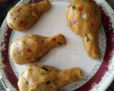 A picture of step 7 of Stuffed sweet potatoe drumsticks.