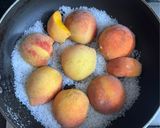 A picture of step 2 of Caramelized Peach 🍑 Lassi.