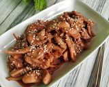 Foto langkah ke 5 dari resep Chicken Teriyaki Ala HokBen.