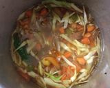 A picture of step 4 of Cabbage soup.