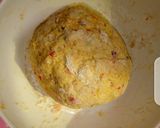 A picture of step 2 of Spicy patheera.