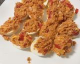 Foto del paso 3 de la receta: Huevos rellenos de atún, con mahonesa casera