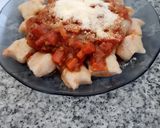 Foto del paso 5 de la receta: Ñoquis de papa y zanahoria c/ Bolognesa