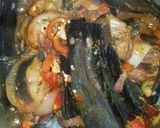 A picture of step 3 of Catfish soup.
