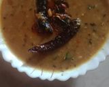 A picture of step 4 of Dal tadka.