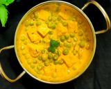 তেল পেঁয়াজ রসুন ছাড়া মটর পনির (oil free veg matar paneer recipe in Bengali) রেসিপি ধাপ - 8 ছবি