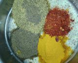 A picture of step 2 of Bengali fish fry with mustard sauce.