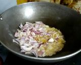 A picture of step 2 of Bhindi.