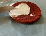 Foto langkah ke 11 dari resep Red Velvet Cake Original No Buttermilk.