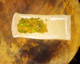 A picture of step 4 of Paneer puffs.