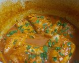 A picture of step 9 of Fishy affair..Fish curry.
