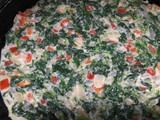 Tortilla de espinacas riquísima, fácil y rápida