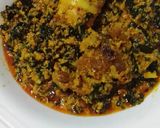 A picture of step 6 of Agushi soup.