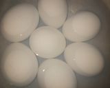 A picture of step 1 of Egg curry.