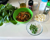 Foto del paso 1 de la receta: Pasta en salsa verde